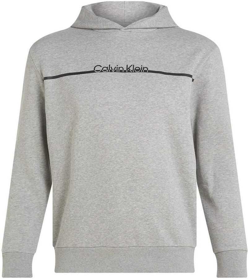 Calvin Klein Sweatshirt BT_SPLIT LINE LOGO HOODIE in grote maten met logoprint