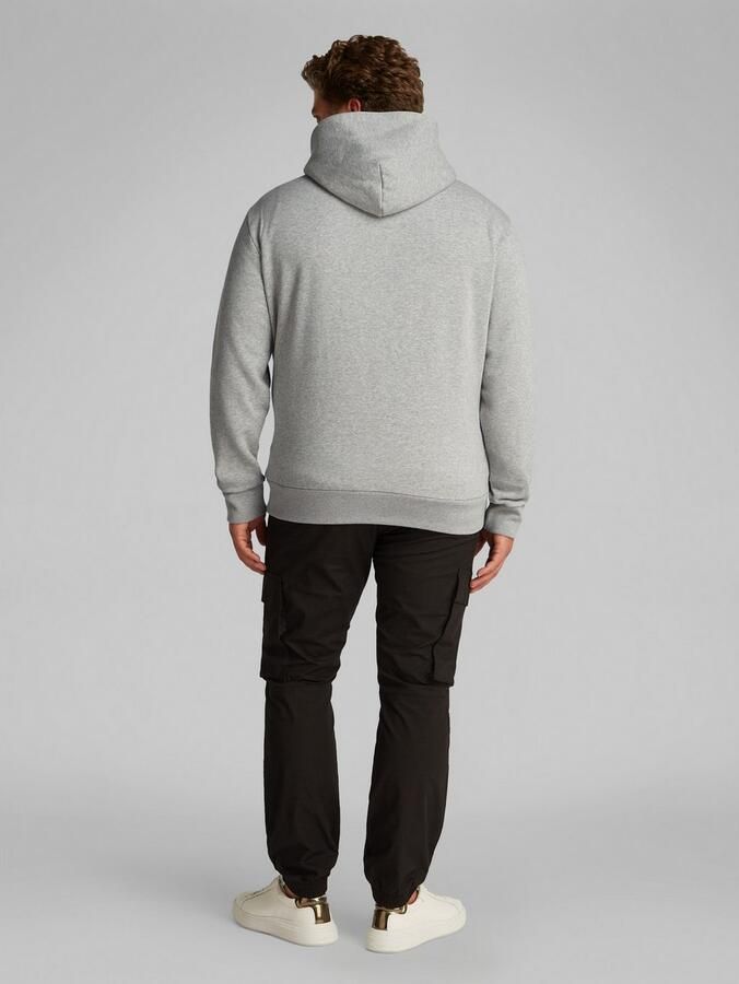 Calvin Klein Sweatshirt BT_SPLIT LINE LOGO HOODIE in grote maten met logoprint - Foto 4