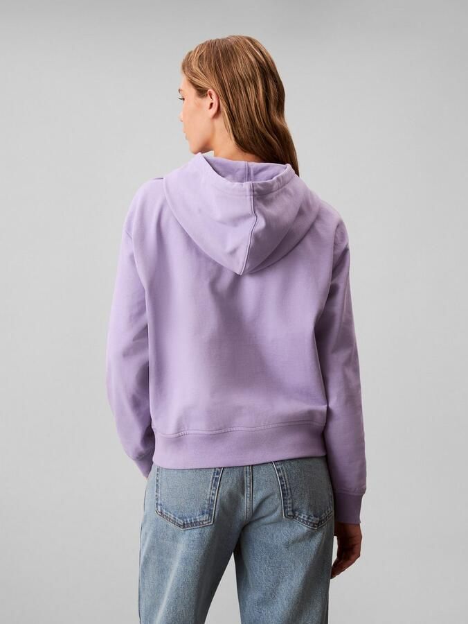 Calvin Klein Sweatshirt Capuchon met trekkoord regular fit logo-opdruk - Foto 2