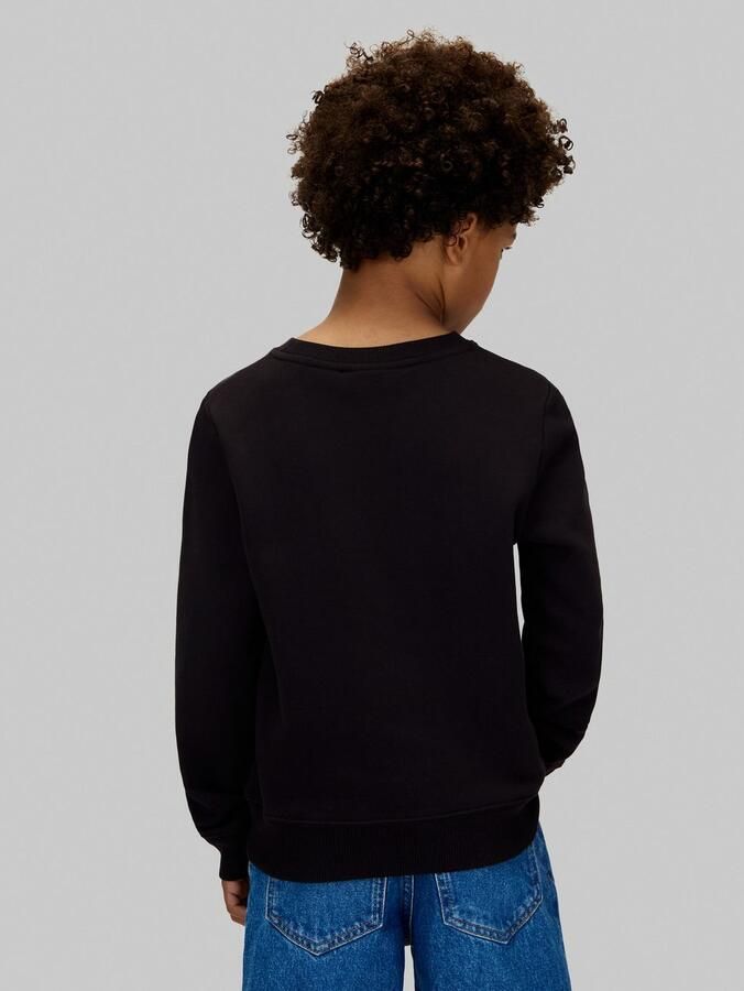 Calvin Klein Sweatshirt FESTIVE MONO SWEATSHIRT voor kinderen tot 16 jaar applicatie - Foto 7