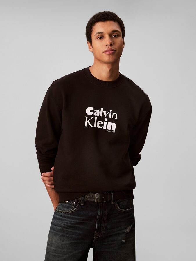 Calvin Klein Sweatshirt LS EU 350TERRY CALVIN BOLD GRAPH - Foto 7