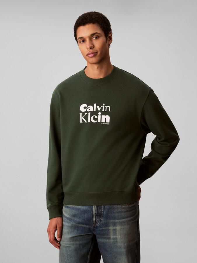 Calvin Klein Sweatshirt LS EU 350TERRY CALVIN BOLD GRAPH - Foto 7