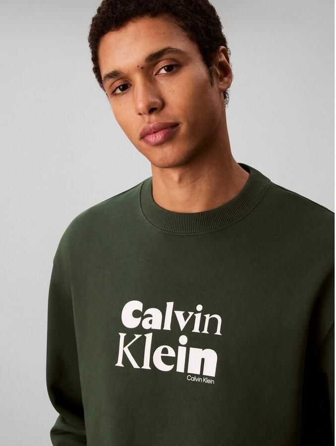 Calvin Klein Sweatshirt LS EU 350TERRY CALVIN BOLD GRAPH - Foto 2