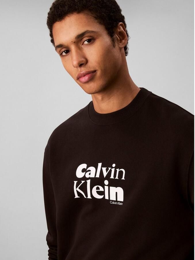 Calvin Klein Sweatshirt LS EU 350TERRY CALVIN BOLD GRAPH - Foto 2