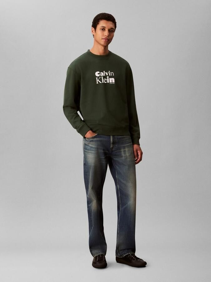 Calvin Klein Sweatshirt LS EU 350TERRY CALVIN BOLD GRAPH - Foto 4