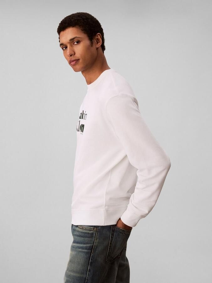 Calvin Klein Sweatshirt LS EU 350TERRY CALVIN BOLD GRAPH - Foto 4