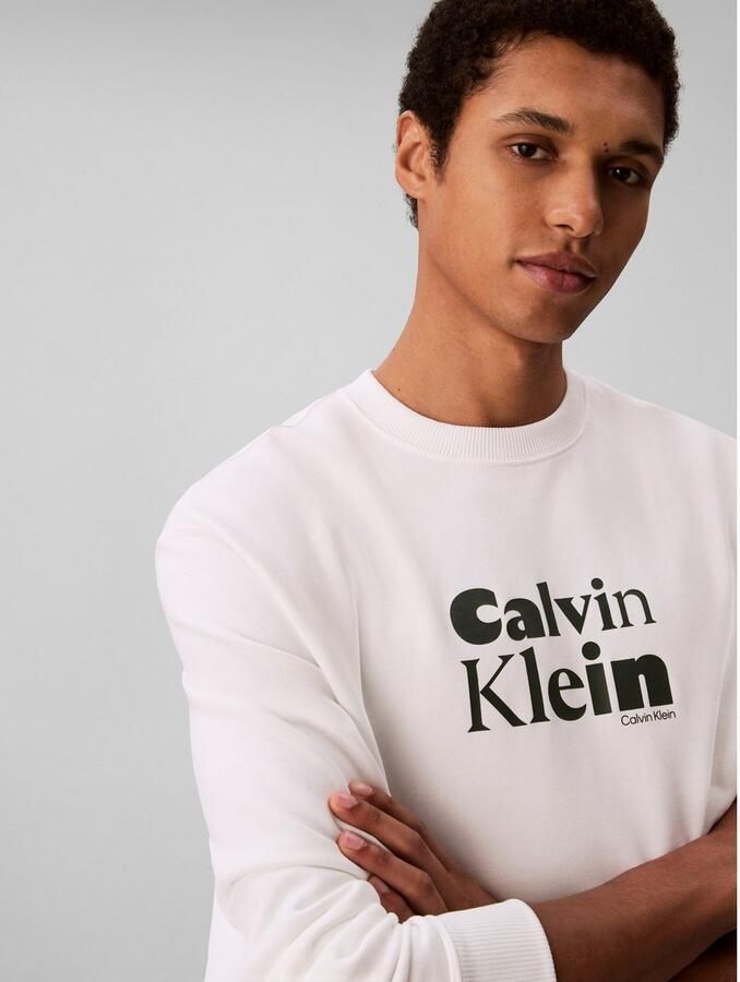 Calvin Klein Sweatshirt LS EU 350TERRY CALVIN BOLD GRAPH - Foto 3
