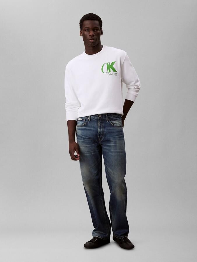 Calvin Klein Sweatshirt LS EU 350TERRY CK OVERLAP GRAPHI - Foto 5