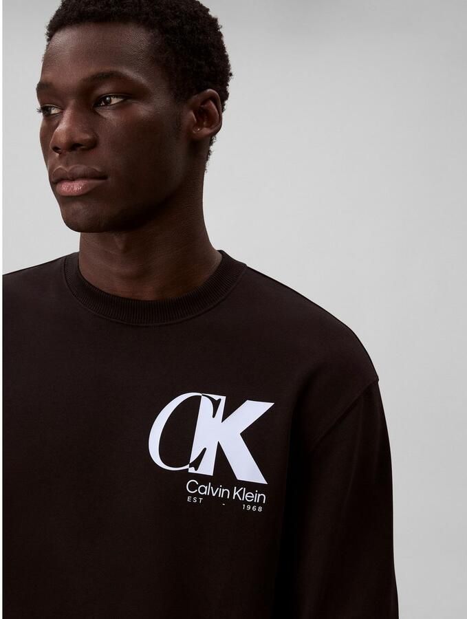 Calvin Klein Sweatshirt LS EU 350TERRY CK OVERLAP GRAPHI - Foto 2