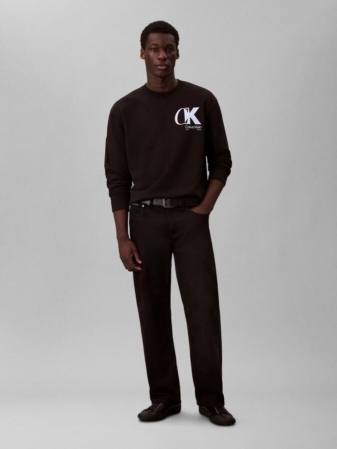Calvin Klein Sweatshirt LS EU 350TERRY CK OVERLAP GRAPHI - Foto 5