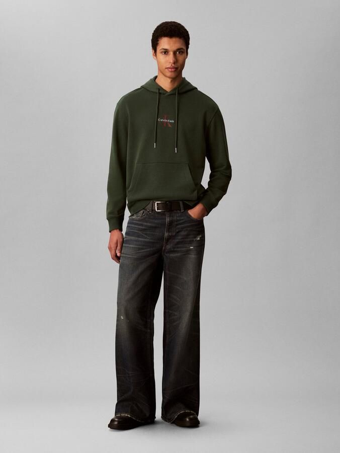 Calvin Klein Sweatshirt LS EU 350TERRY MICRO MONOLOGO HO - Foto 3