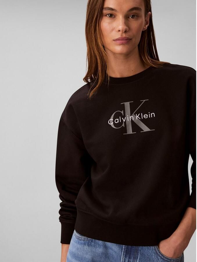 Calvin Klein Jeans Sweater LS MONOLOGO FRENCH T LV047B234G - Foto 4