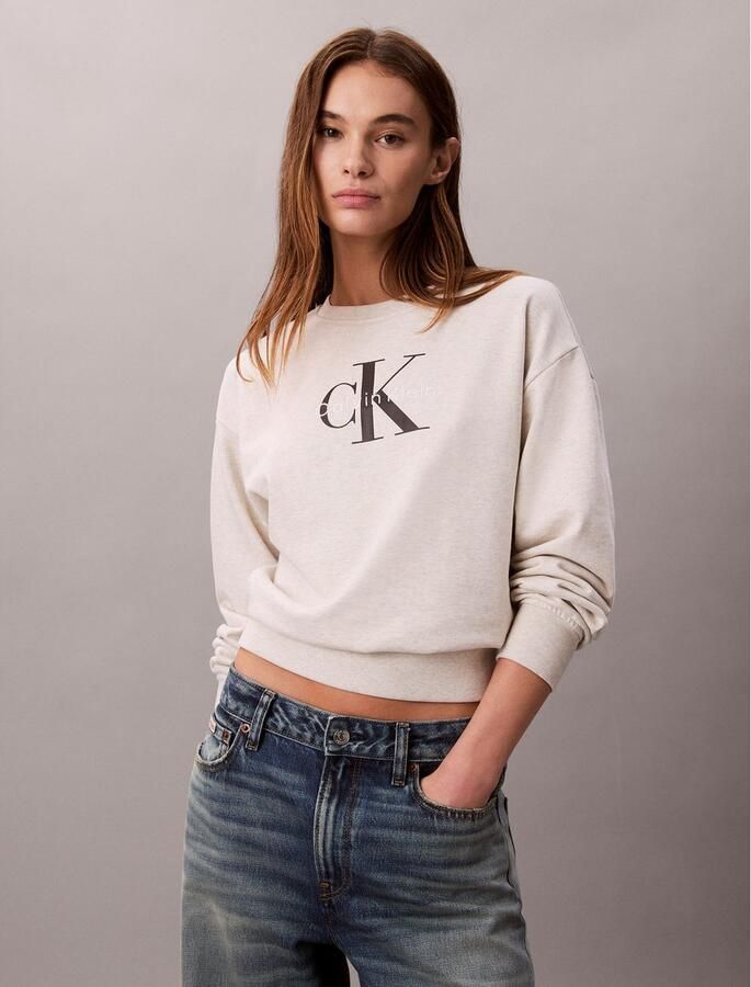 Calvin Klein Sweatshirt LS MNLG FRNCH TRRY R - Foto 5