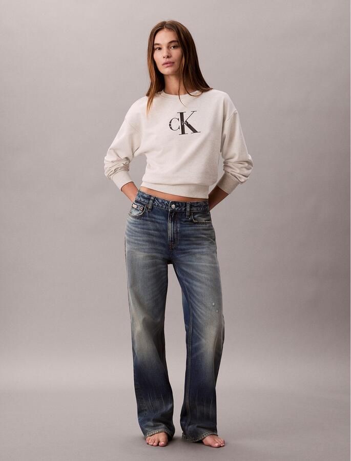 Calvin Klein Sweatshirt LS MNLG FRNCH TRRY R - Foto 3