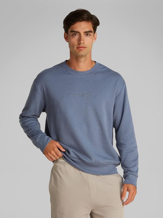 Calvin Klein Sweatshirt met logoborduursel - Foto 6