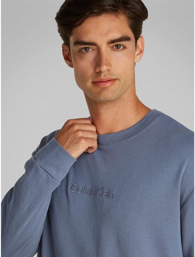 Calvin Klein Sweatshirt met logoborduursel - Foto 2