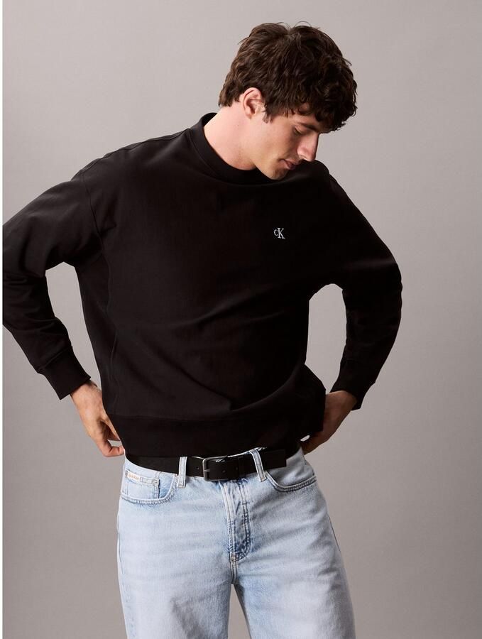 Calvin Klein Jeans Sweater PREMIUM TERRY MONOGR LV04RC277G - Foto 3