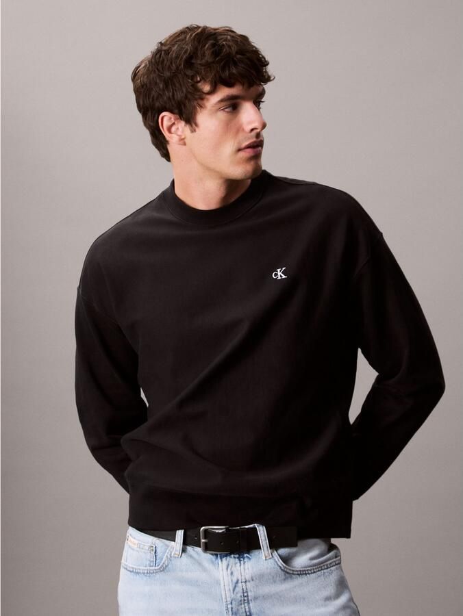 Calvin Klein Jeans Sweater PREMIUM TERRY MONOGR LV04RC277G - Foto 6