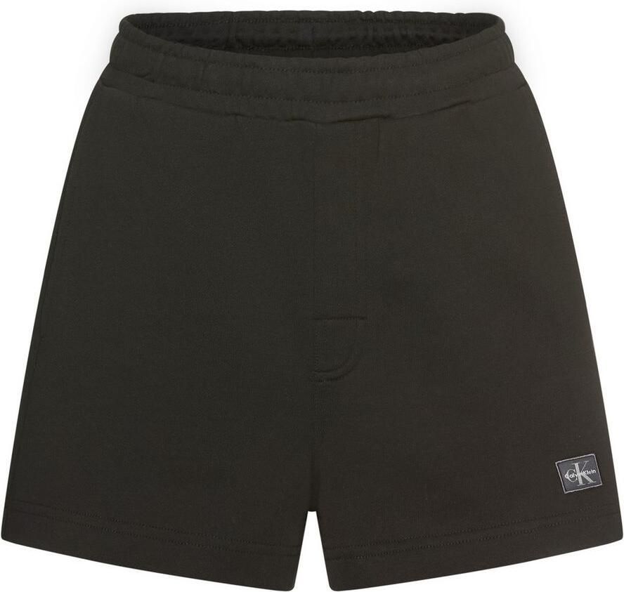 Calvin Klein Sweatshort A FRNCH TRRY BDG L Met elastische taille