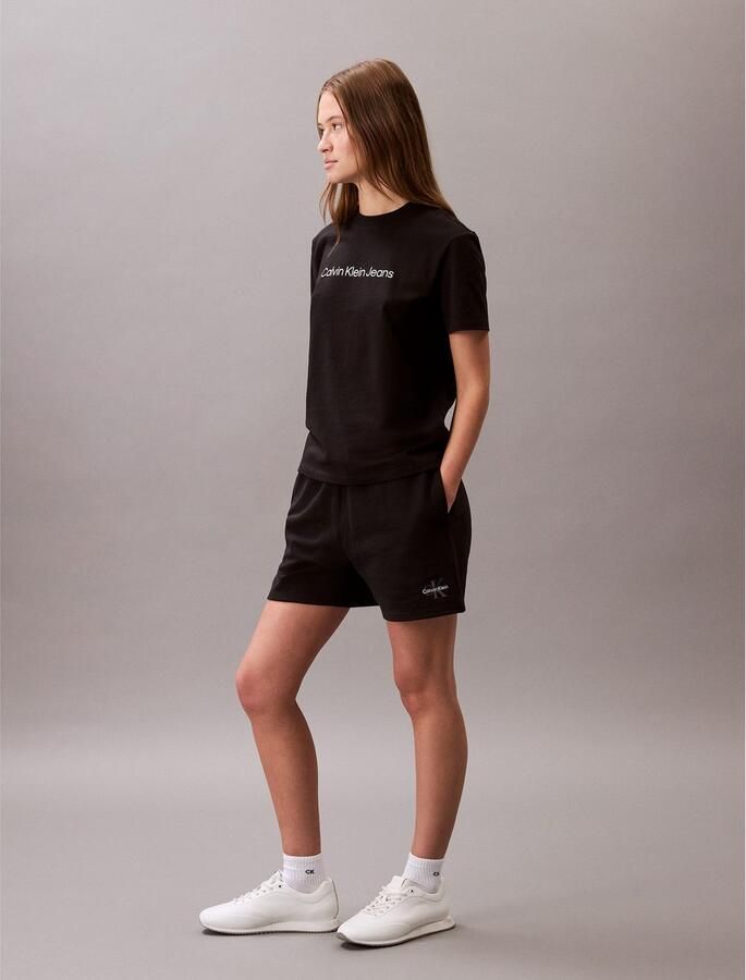 Calvin Klein Sweatshort MONOLOGO FRENCH TERRY SHORT - Foto 4