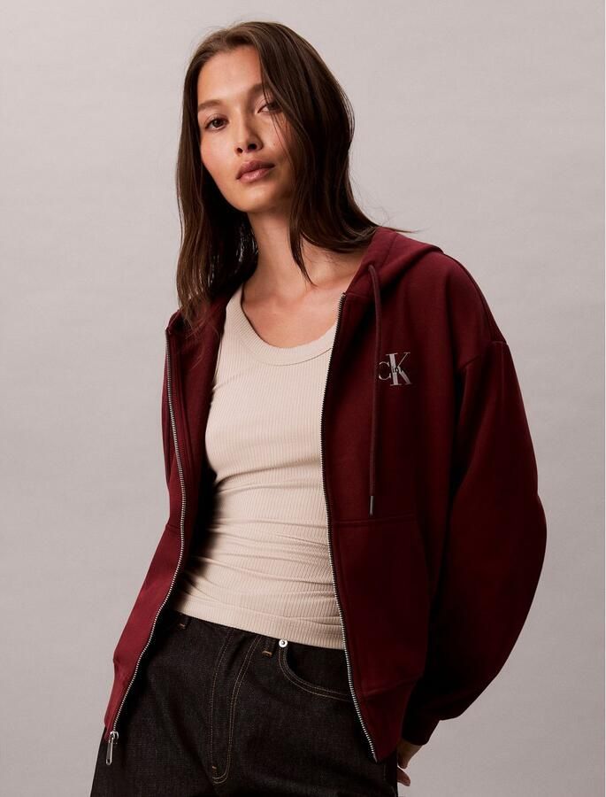 Calvin Klein Jeans Sweater MONOLOGO FRENCH TERR LV047B270G - Foto 3