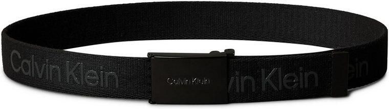 Calvin Klein Synthetische riem CALVIN LOGO CANVAS BELT Logoprinten riemsluiting - Foto 6