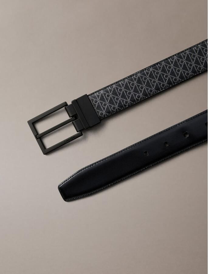 Calvin Klein Jeans Riem SQUARE BUCKLE 32MM REV LV04D7027G