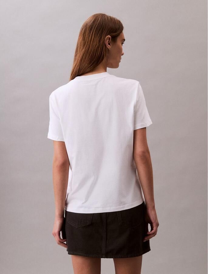 Calvin Klein Jeans T-shirt Korte Mouw A- INST. LOGO CLASSIC TEE SS - Foto 7