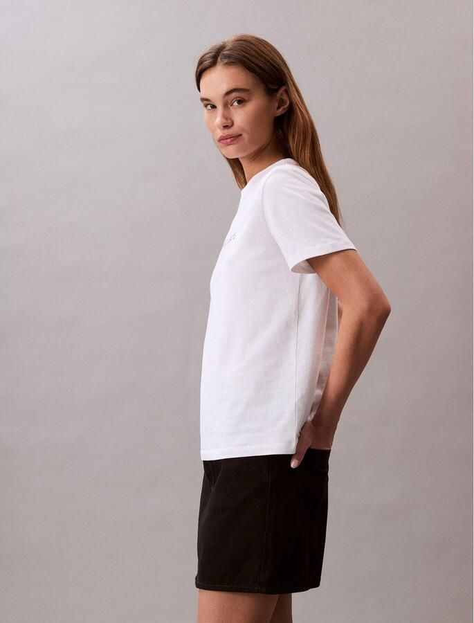 Calvin Klein Jeans T-shirt Korte Mouw A- INST. LOGO CLASSIC TEE SS - Foto 3