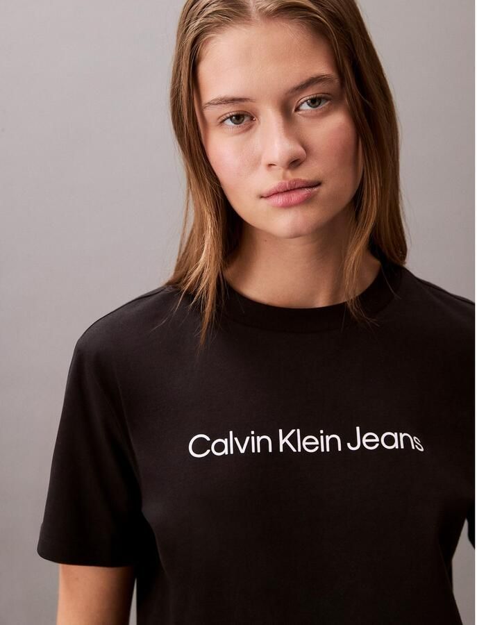 Calvin Klein Jeans T-shirt Korte Mouw A- INST. LOGO CLASSIC TEE SS - Foto 2