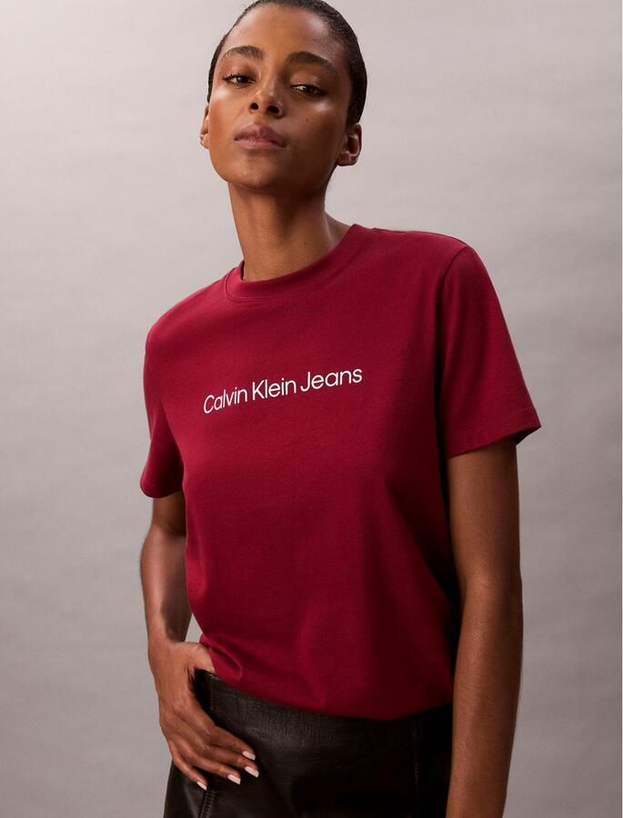 Calvin Klein T-shirt met een logo-opschrift - Foto 2