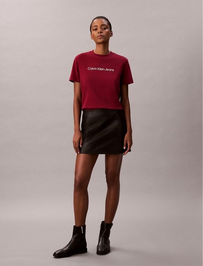 Calvin Klein T-shirt met een logo-opschrift - Foto 4