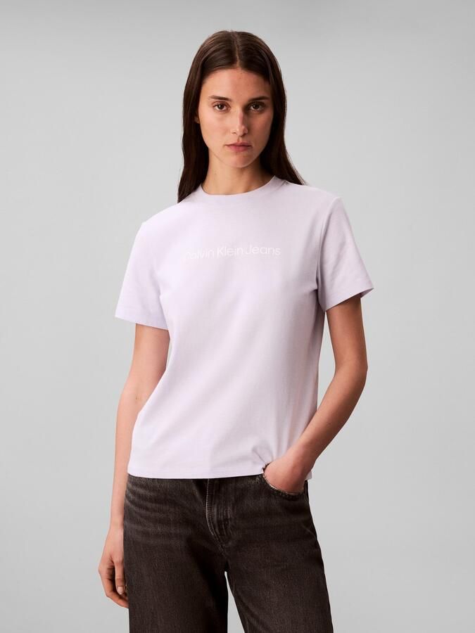 Calvin Klein T-shirt met een logo-opschrift - Foto 6