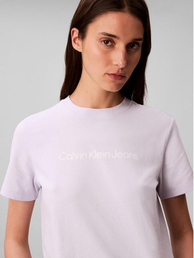 Calvin Klein T-shirt met een logo-opschrift