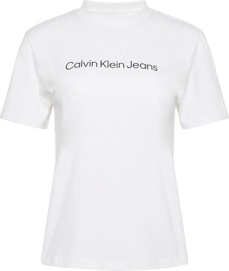 Calvin Klein Jeans T-shirt Korte Mouw A- INST. LOGO CLASSIC TEE SS