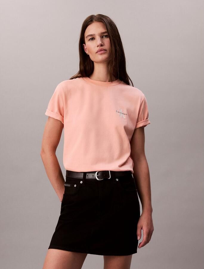 Calvin Klein T-shirt Met een ronde hals (2-delig Set van 2)