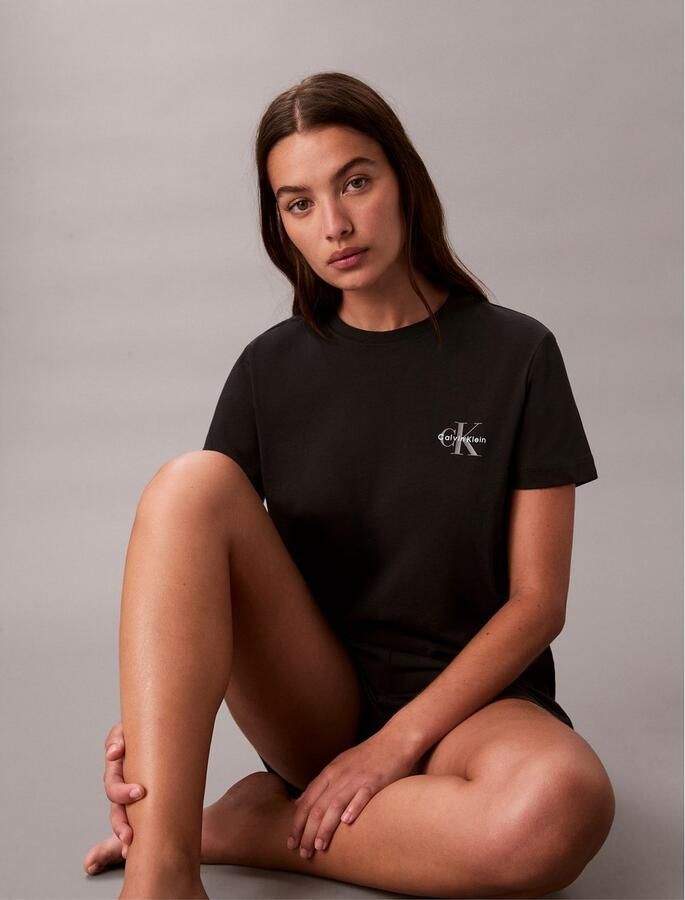 Calvin Klein T-shirt Met een ronde hals (2-delig Set van 2) - Foto 4