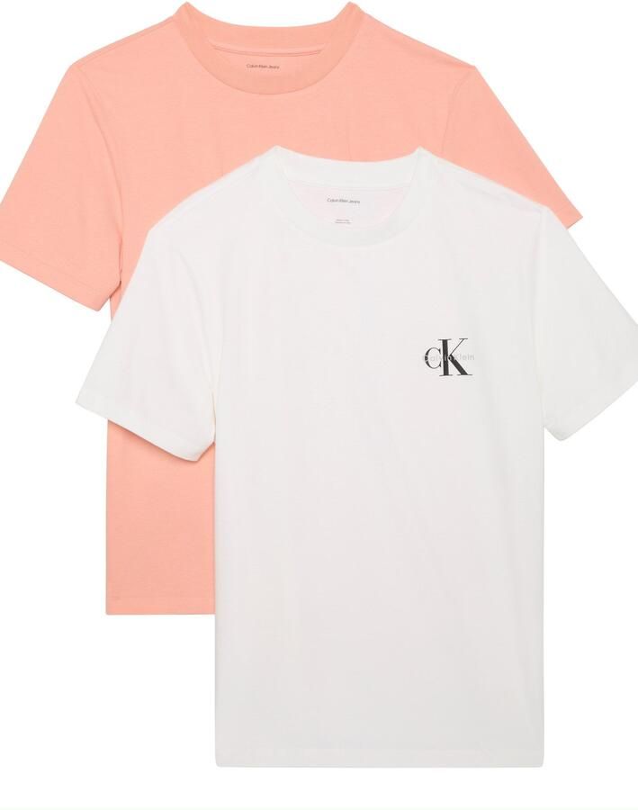 Calvin Klein T-shirt Met een ronde hals (2-delig Set van 2) - Foto 2