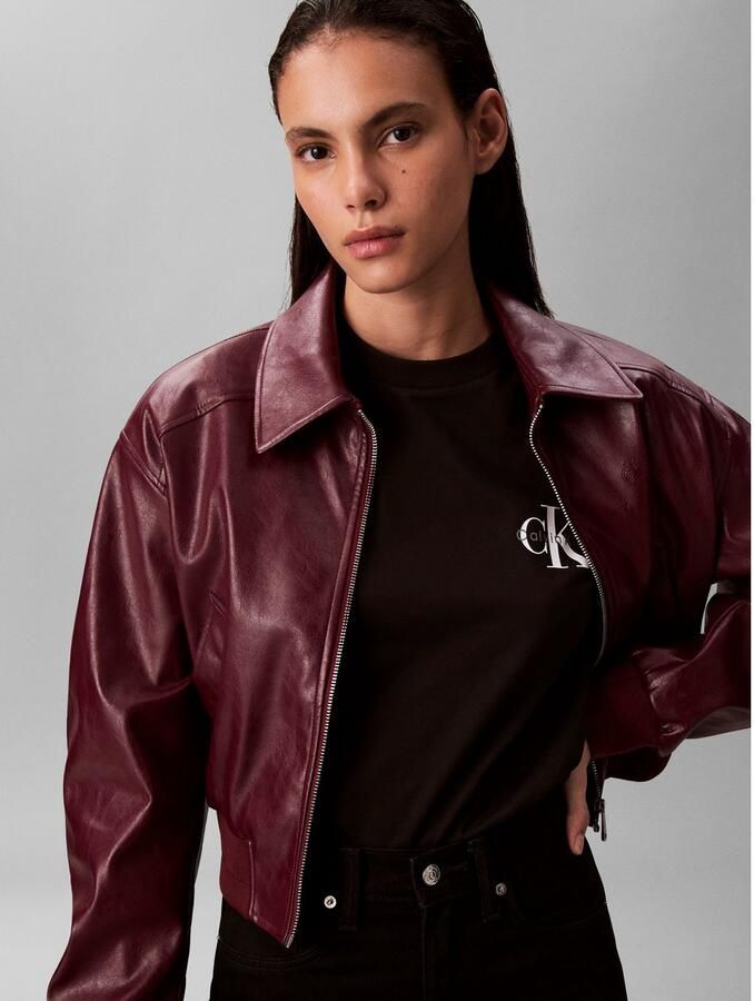 Calvin Klein Jeans T-shirt met labelprint in een set van 2 stuks - Foto 3