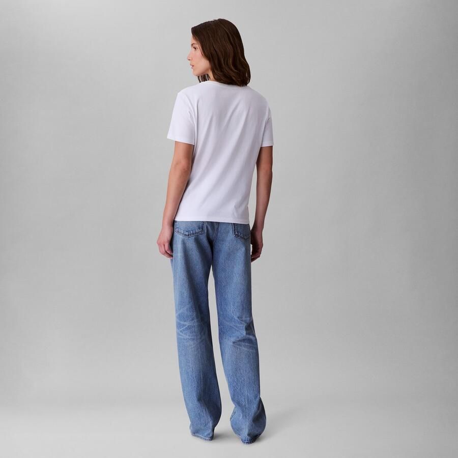 Calvin Klein T-shirt Met V-hals (2-delig Set van 2) - Foto 3