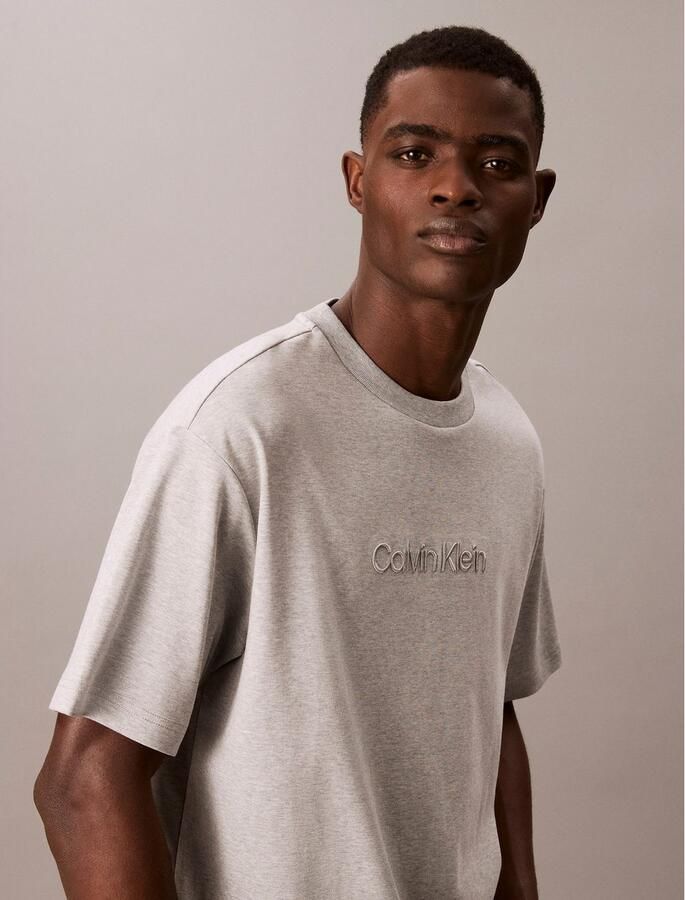 Calvin Klein T-shirt A Rel Fashion Logo Tee - Foto 4