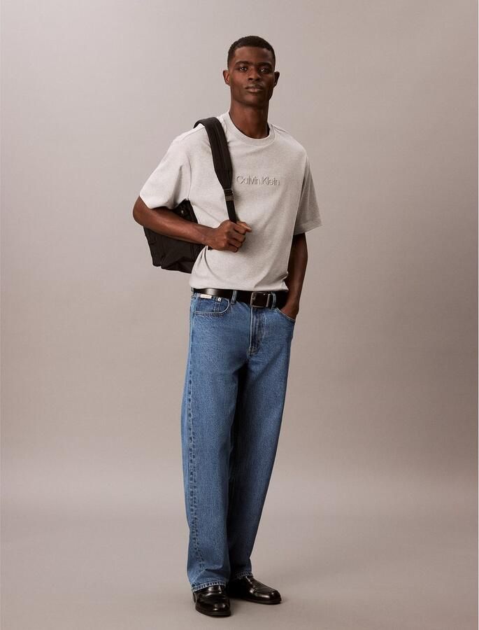 Calvin Klein T-shirt A Rel Fashion Logo Tee - Foto 5