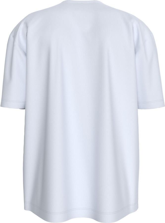 Calvin Klein Jeans Regular fit T-shirt met logostitching model 'Micro' - Foto 2