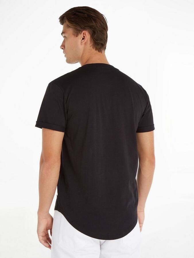 Calvin Klein Patch T-Shirt Les Noirs Black Heren - Foto 5