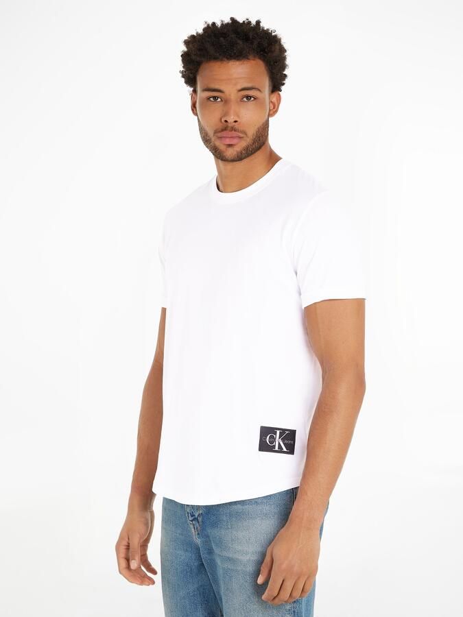 Calvin Klein Jeans T-shirt Korte Mouw BADGE TURN UP SLEEVE