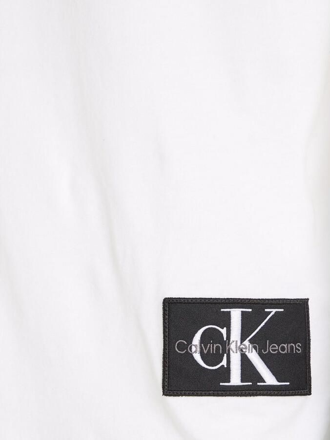 Calvin Klein Jeans T-shirt Korte Mouw BADGE TURN UP SLEEVE - Foto 6