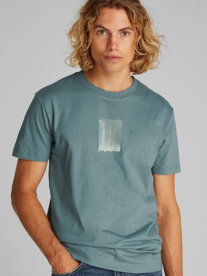 Calvin Klein T-shirt BRUSH STROKE GRAPHIC TEE - Foto 2