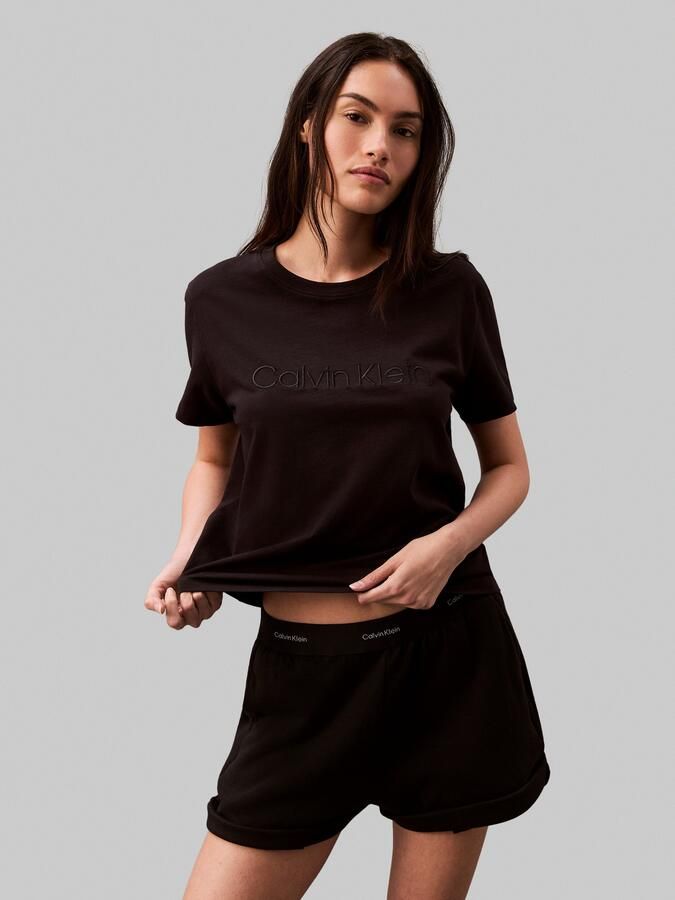 Calvin Klein T-shirt Classic 2 met logoborduursel - Foto 6