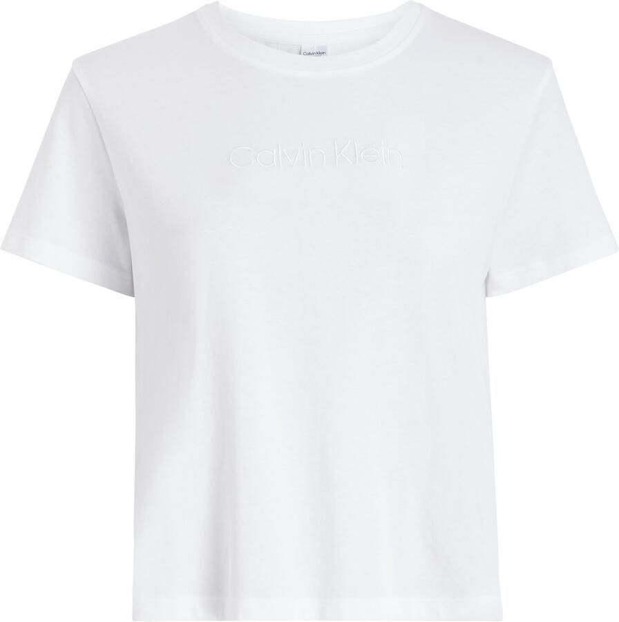 Calvin Klein T-shirt Classic 2 met logoborduursel - Foto 2