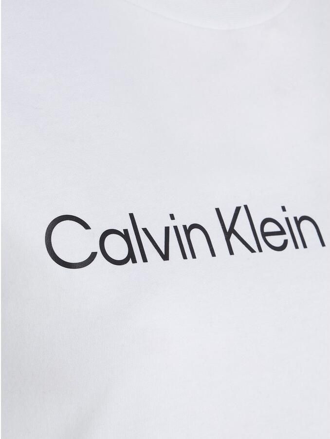 Calvin Klein Jeans Logo T-shirt Vrouwen Herfst Winter Collectie White Dames - Foto 9